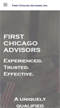Mobile Screenshot of firstchicagoadvisors.com